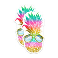 (2 Pack) Pineapple Magnets - Tropical Decor - Beach Vibes Fridge Magnets - 5" On Longest Side - Premium Magnet - for Cars, Refrigerators, Toolboxes, Lockers - Made in USA - MAG16973