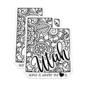 (2 Pack) Home is Where The Heart is Utah Magnets Magnets - 5" On Longest Side - Made in USA - Sticks to Refrigerators & Metal Surfaces - MAG9095