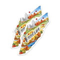 (2 Pack) Tennessee State Stickers - Travel Souvenir - Scenic Tennessee Landmark Decal - 5" On Longest Side - Sticks to Smooth Flat Surfaces - Made in USA - BMCS6305