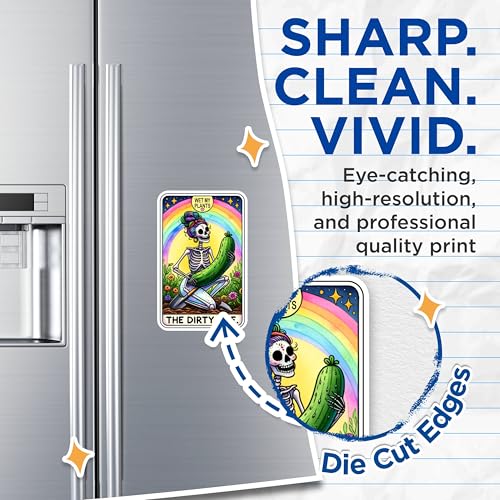 (2 Packs) Wet My Plants Dirty Hoe Magnets - Funny Sassy Sarcastic Magnets - 5 Inches On Longest Side - Premium Magnet - for Fridges, Toolboxes, Cars - Made in USA - MAG2464