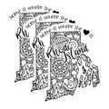 (3 Pack) Rhode Island Decals - Home is Where The Heart is - State Pride Stickers - 3 Inches On Longest Side - Easy Peel & Apply - Made in USA - 3MCS7852
