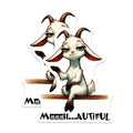 (2 Pack) Goat Magnets - Cute Farm Animal Magnets - Funny Goat Decor - 5" On Longest Side - Premium Magnet - for Cars, Refrigerators, Toolboxes, Lockers - Made in USA - MAG16513