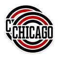 (2 Pack) Chicago Magnets - City Souvenir - Fridge Decor for City Lovers - 5" On Longest Side - Premium Magnet - for Cars, Refrigerators, Toolboxes, Lockers - Made in USA - MAG18029