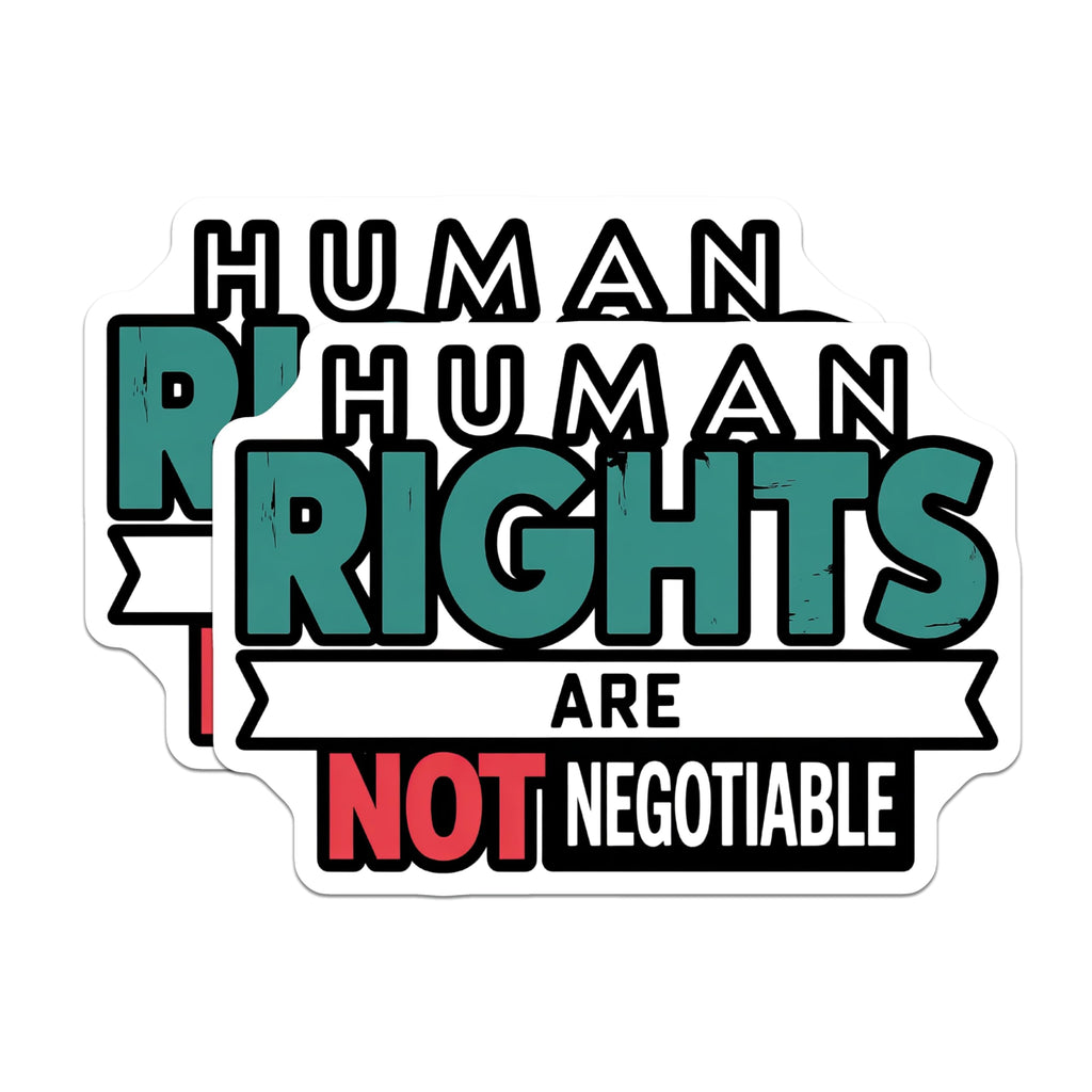 (2 Pack) Human Rights Magnets - Equality Matters - Social Justice Decor - 5" On Longest Side - Premium Magnet - for Cars, Refrigerators, Toolboxes, Lockers - Made in USA - MAG14407