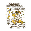 (2 Pack) Lemon Squeezy Magnets - Funny Duck Magnet - Transparency Graphic Home Fridge Decor - 5" On Longest Side - Premium Magnet - for Cars, Refrigerators, Toolboxes, Lockers - Made in USA - MAG16764