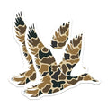 (2 Pack) Camouflage Duck Magnets Magnets - Hunting Decor - Wildlife Enthusiast - 5" On Longest Side - Made in USA - Sticks to Refrigerators & Metal Surfaces - MAG8715