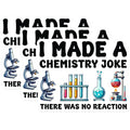 (3 Pack) Chemistry Joke Decals - Science Humor - Funny Chemistry - Laptop Decal - 3 Inches On Longest Side - Easy Peel & Apply - Made in USA - 3MCS4441