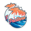 (2 Pack) Positano Magnets - Italy Travel Souvenir - Italian Coast Fridge Decor - 5" On Longest Side - Premium Magnet - for Cars, Refrigerators, Toolboxes, Lockers - Made in USA - MAG17238
