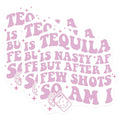 (3 Pack) Tequila Decals - Funny Drinking Saying Stickers - Laptop Decals - 3 Inches On Longest Side - Easy Peel & Apply - Made in USA - 3MCS7247