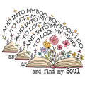 (3 Pack) Book Lover Decals - Reading Inspiration Stickers - Literary Quote Art - 3 Inches On Longest Side - Easy Peel & Apply - Made in USA - 3MCS1705