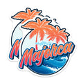 (2 Pack) Majorca Magnets - Spain Travel Souvenir - Balearic Islands Decor - 5" On Longest Side - Premium Magnet - for Cars, Refrigerators, Toolboxes, Lockers - Made in USA - MAG18004