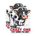 (2 Pack) Crazy Cow Magnets - Animal Humor Magnet - Quirky Home Decor - 5" On Longest Side - Premium Magnet - for Cars, Refrigerators, Toolboxes, Lockers - Made in USA - MAG14699