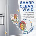 (2 Pack) Just Doing My Morning Coffee Prime Magnets - Chicken Humor - Funny Shopping Magnet - 5" On Longest Side - for Cars, Fridges, Toolboxes - Made in USA - MAG4367