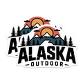 (2 Pack) Alaska Outdoor Magnets - Mountain Sunset Decor - Fridge Art - 5" On Longest Side - Premium Magnet - for Cars, Refrigerators, Toolboxes, Lockers - Made in USA - MAG18699