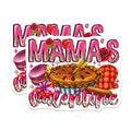 (2 Pack) Mama's Valentine Magnets - Sweetheart Kitchen Decor - Mom Baking Love Decor - 5 Inches On Longest Side - Thick Durable Magnet - Made in USA - MAG24157