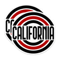 (2 Pack) California Magnets - State Pride Souvenir - Retro California Decor - 5" On Longest Side - Premium Magnet - for Cars, Refrigerators, Toolboxes, Lockers - Made in USA - MAG18836