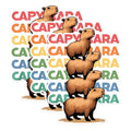 (3 Pack) Capybara Stack Decals - Funny Rodent Stickers - Laptop Car Decal - 3 Inches On Longest Side - Easy Peel & Apply - Made in USA - 3MCS1486