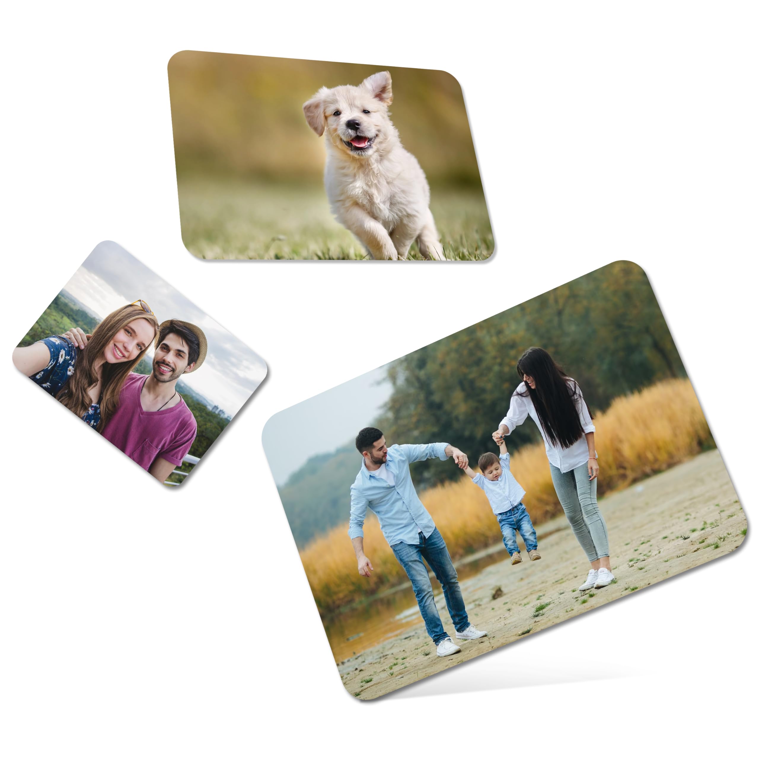 Custom Large Fridge Magnet - Upload Your Photo 3x4, 6x8, and 9x12 Inch - Photo for Refrigerator - Customizable Picture - Custom Fridge Magnet Photo - Customized Magnetic Pictures - Made in USA