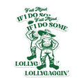 (2 Packs) Ya'll Mind If I Do Some Lollygaggin Magnets - Funny Frog Sarcastic Magnets - 5 Inches On Longest Side - Premium Magnet - for Fridges, Toolboxes, Cars - Made in USA - MAG2331