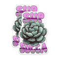 (2 Pack) Succulent Plant Magnets - Funny Quote Magnets - Sup Succa Refrigerator Decor - 5" On Longest Side - Premium Magnet - for Cars, Refrigerators, Toolboxes, Lockers - Made in USA - MAG15337