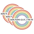 (3 Pack) Pride Rainbow Decals - Sounds Gay Im in - LGBTQ Decal - 3 Inches On Longest Side - Easy Peel & Apply - Made in USA - 3MCS7987