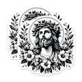 (2 Pack) Jesus Christ Magnets - Religious Home Decor - Spiritual Inspirational Art - 5" On Longest Side - for Cars, Fridges, Toolboxes - Made in USA - MAG7314
