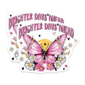 (2 Pack) Brighter Days Ahead Magnets Magnets - 5" On Longest Side - Made in USA - Sticks to Refrigerators & Metal Surfaces - MAG8622