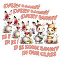 (3 Pack) Easter Bunny Decals - Funny Bunny - Cute Rabbit Decals - 3 Inches On Longest Side - Easy Peel & Apply - Made in USA - 3MCS6904