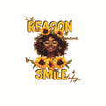 (3 Pack) Smile Decals - Sunflower Laptop Decal - Inspirational Decals - 3 Inches On Longest Side - Easy Peel & Apply - Made in USA - 3MCS7797