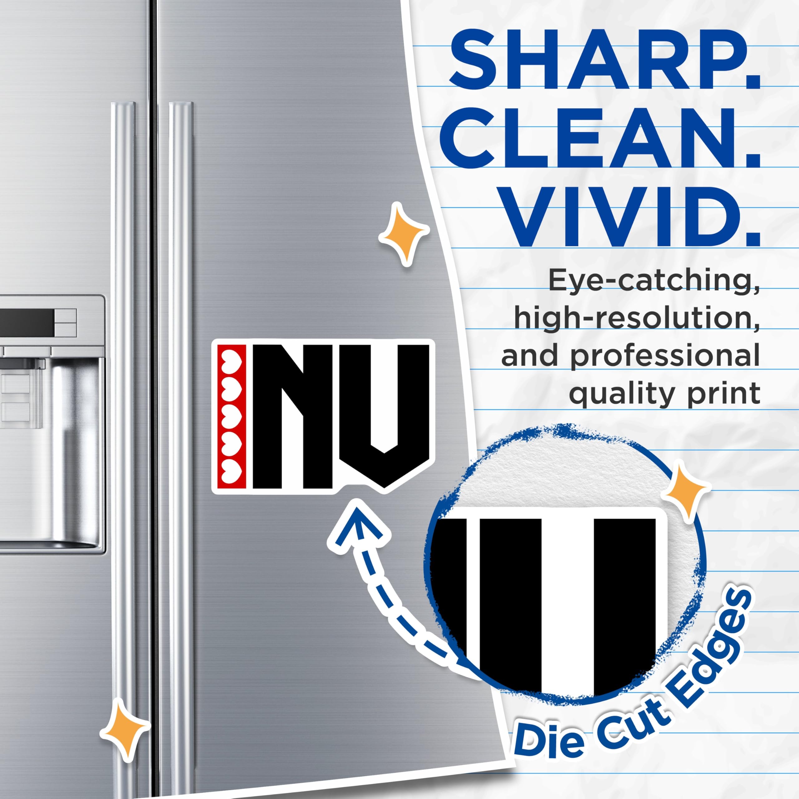 (2 Pack) Inu Magnets - Crypto Magnet - Blockchain Gift - 5" On Longest Side - Premium Magnet - for Cars, Refrigerators, Toolboxes, Lockers - Made in USA - MAG18276