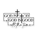 (2 Pack) God is Good Magnets - Christian Refrigerator Decor - Faith Inspiration Sticker for Locker - 5 Inches On Longest Side - Thick Durable Magnet - Made in USA - MAG29888