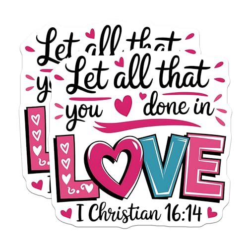 (2 Pack) Inspirational Christian Magnets - Motivational Quote - Faith-Based Fridge Magnets - 5" On Longest Side - for Cars, Fridges, Toolboxes - Made in USA - MAG4089