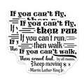 (2 Pack) Inspirational Quote Stickers - Motivational Message Stickers - Martin Luther King Jr Quotes Decal - 5" On Longest Side - Sticks to Smooth Flat Surfaces - Made in USA - BMCS5531