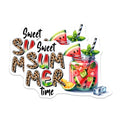 (2 Pack) Sweet Summer Time Magnets - Watermelon Lemonade Design - Fun Summertime Decor - Cute Summer Art - 5" On Longest Side - for Cars, Fridges, Toolboxes - Made in USA - MA