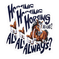 (3 Pack) Funny Horse Decals - Horsey Humor - Laptop Decal - 3 Inches On Longest Side - Easy Peel & Apply - Made in USA - 3MCS2740