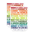 (2 Pack) Inspirational Magnets - Motivational Quotes - Home Office - Positive Message Magnets - 5" On Longest Side - for Cars, Fridges, Toolboxes - Made in USA - MAG3753