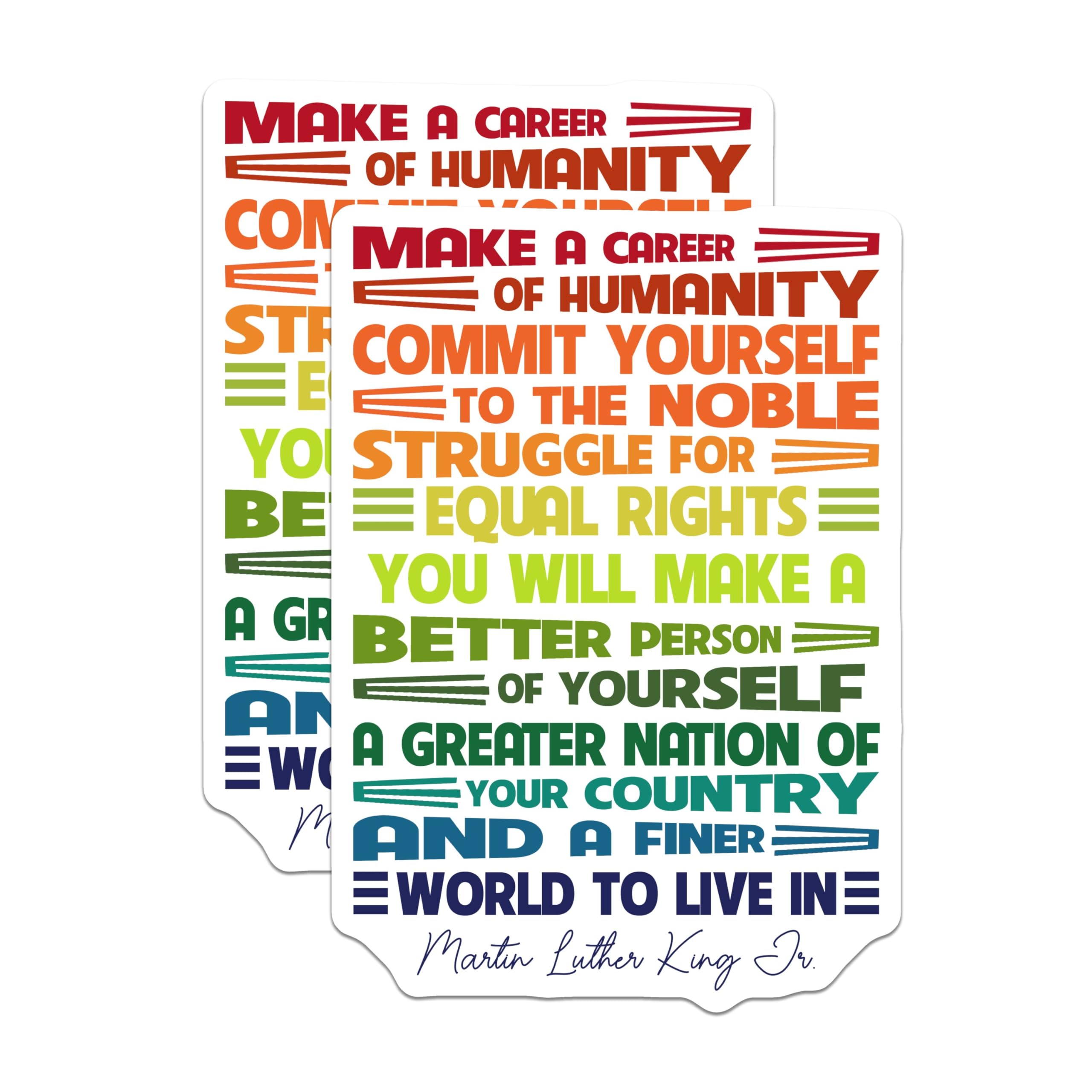 (2 Pack) Inspirational Magnets - Motivational Quotes - Home Office - Positive Message Magnets - 5" On Longest Side - for Cars, Fridges, Toolboxes - Made in USA - MAG3753