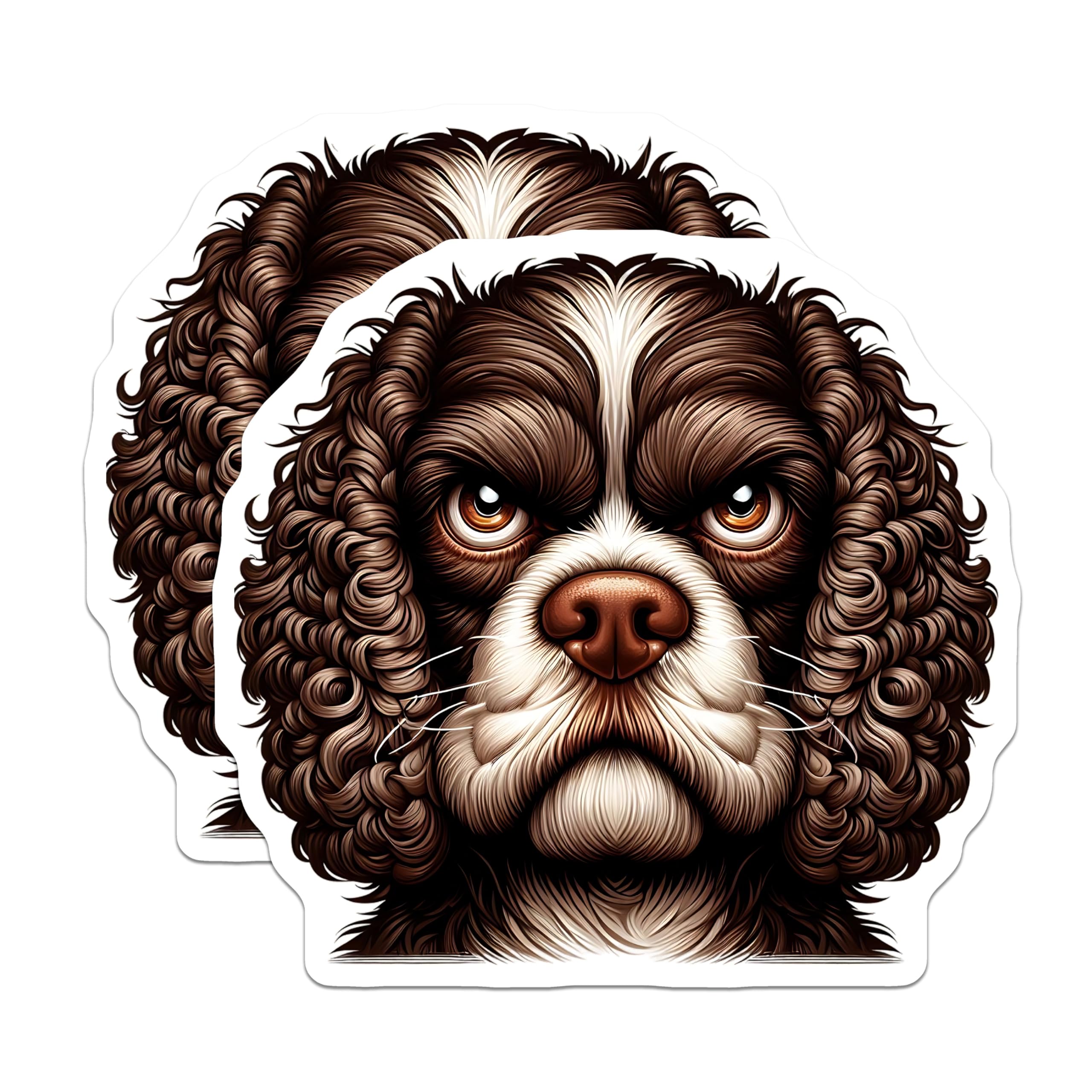 (2 Pack) Spaniel Dog Magnets - Cavalier King Charles - Pet Lover Refrigerator Decor - 5" On Longest Side - Premium Magnet - for Cars, Refrigerators, Toolboxes, Lockers - Made in USA - MAG15130