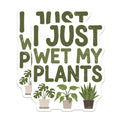 (2 Pack) Funny Plant Lover Magnets - Gardener Humor Decor - Houseplant Enthusiast Statement - 5 Inches On Longest Side - Thick Durable Magnet - Made in USA - MAG21229