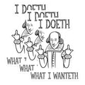 (3 Pack) Shakespeare Decals - Rude Middle Finger - Funny Laptop Decals - 3 Inches On Longest Side - Easy Peel & Apply - Made in USA - 3MCS4374