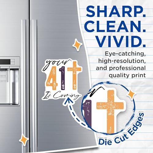 (2 Pack) Your 41 is Coming Magnets - Motivational Quote - Inspirational Fridge Decor - 5" On Longest Side - for Cars, Fridges, Toolboxes - Made in USA - MAG7139