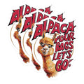 (3 Pack) Alpaca Your Bags Decals - Funny Alpaca - Travel Stickers - 3 Inches On Longest Side - Easy Peel & Apply - Made in USA - 3MCS2573
