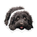 (2 Pack) Funny Dog Lovers Magnet - Dog Owner Gifts - Pet Fridge Decor - Kitchen Accessories - 5" On Longest Side - Sticks to Smooth Flat Surfaces - Made in USA - MAG10258