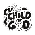 (2 Pack) Child of GOD Magnets - Christian Faith Decor - Bible Verse Galatians 3:26 Inspiration - 5 Inches On Longest Side - Thick Durable Magnet - Made in USA - MAG26954