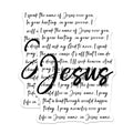(2 Pack) Jesus Inspirational Quote Magnets - Christian Faith Magnets - Religious Motivational Magnets - 5" On Longest Side - for Cars, Refrigerators, Toolboxes, Lockers - Made in USA BMCS3084