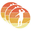 (3 Pack) Slackline Decals - Slacklining Lover - Balance Walker - 3 Inches On Longest Side - Easy Peel & Apply - Made in USA - 3MCS4316