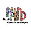 (2 Pack) PhD Graduation Magnets - Doctor of Philosophy - School Decor - 5" On Longest Side - Premium Magnet - for Cars, Refrigerators, Toolboxes, Lockers - Made in USA - MAG15830