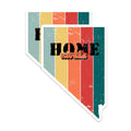 (2 Pack) Nevada Home Magnets - Retro State Pride - Vintage Style Souvenir - 5 Inches On Longest Side - Thick Durable Magnet - Made in USA - MAG21872