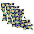 (3 Pack) Louisiana Decals - Leopard Print - State Pride Decals - 3 Inches On Longest Side - Easy Peel & Apply - Made in USA - 3MCS2897
