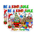 (2 Pack) Autism Awareness Magnets - Christmas Kind Sole Decor - Puzzle Piece Holiday Support - 5 Inches On Longest Side - Thick Durable Magnet - Made in USA - MAG25577